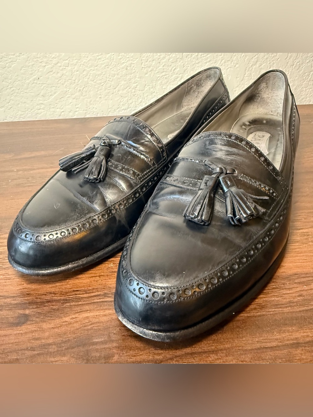 Bally Black Leather Tassel Loafers for Men - Picture 8 of 11